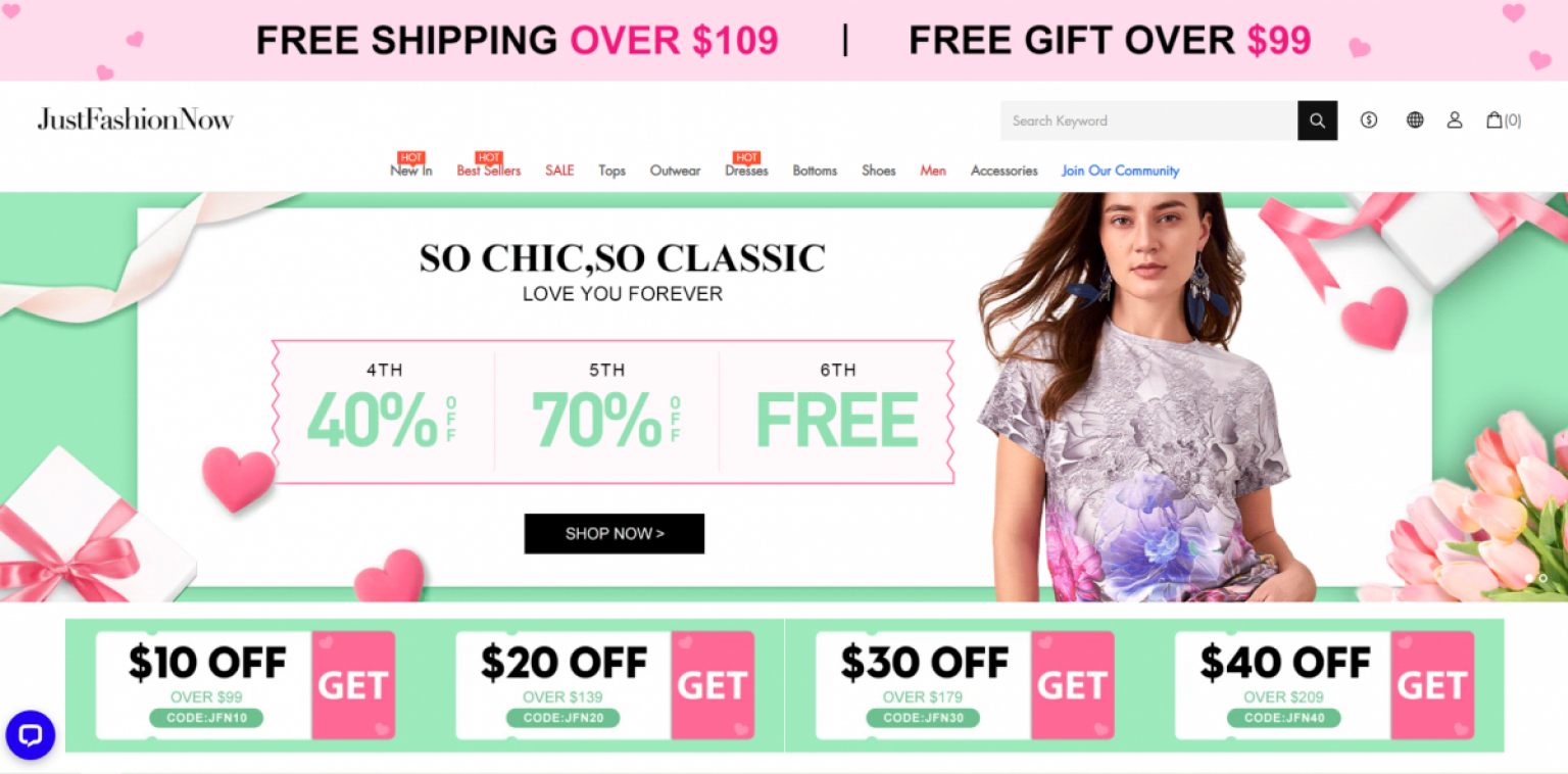 just fashion now shoes review